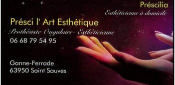 Présci l'Art esthétique